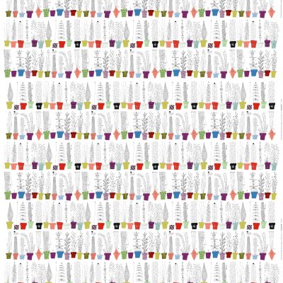 Italiensk blomsterhylla, fabric