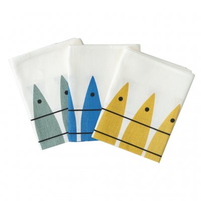 Sill Tea towel Green grey