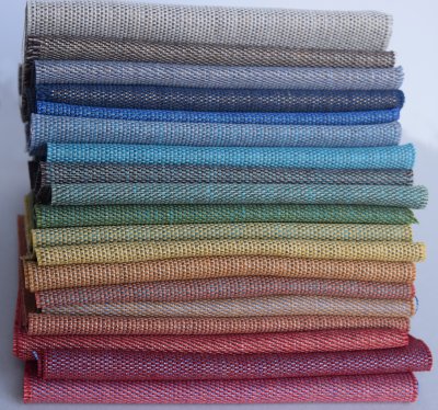 Twist, upholstery fabric, dark blue nature, 140cm